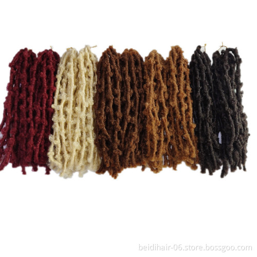 Butterfly locs Crochet Hair Soft Faux Locs Pre looped Braids Synthetic Hair Extension